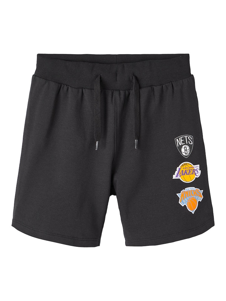 Name It Shorts Anser NBA Long Sweat Shorts Black