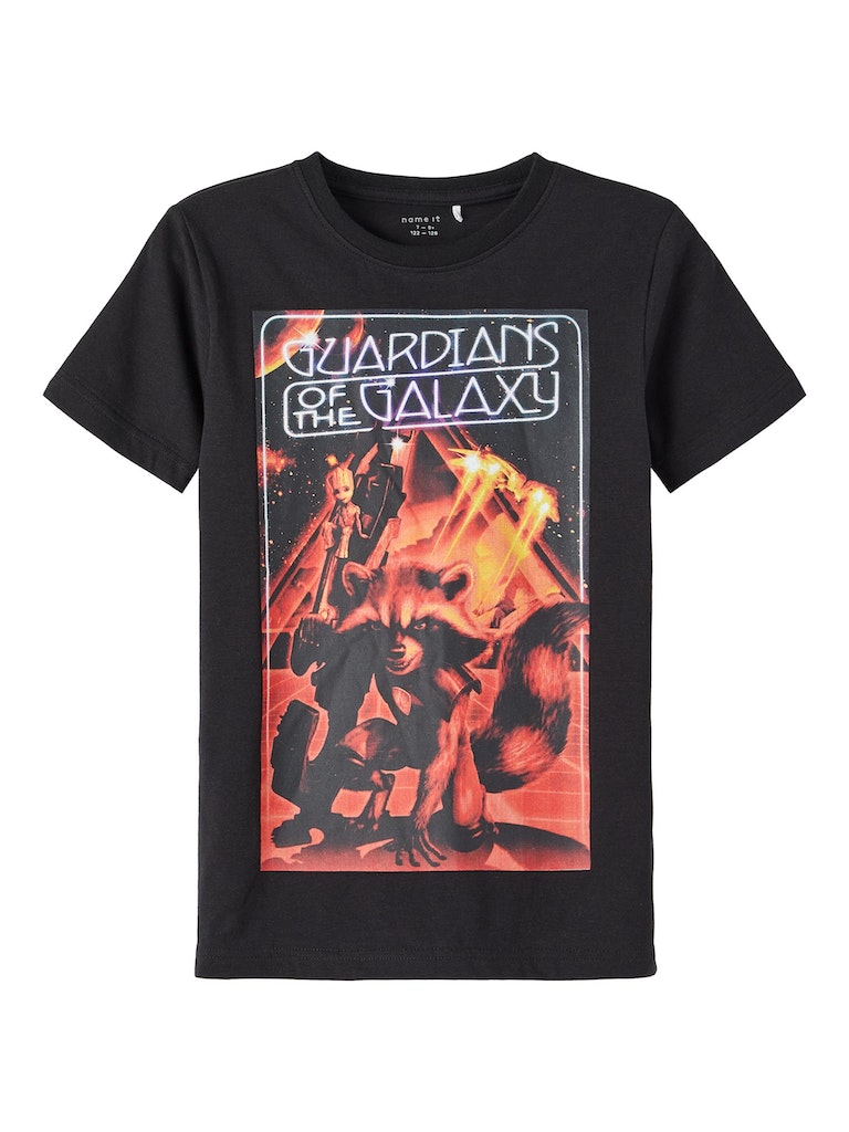 Name It Bluse T-shirt SS Moshe Gardians of the Galaxy Black