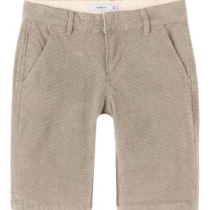 Name It Shorts Ryan Twill Long Humus