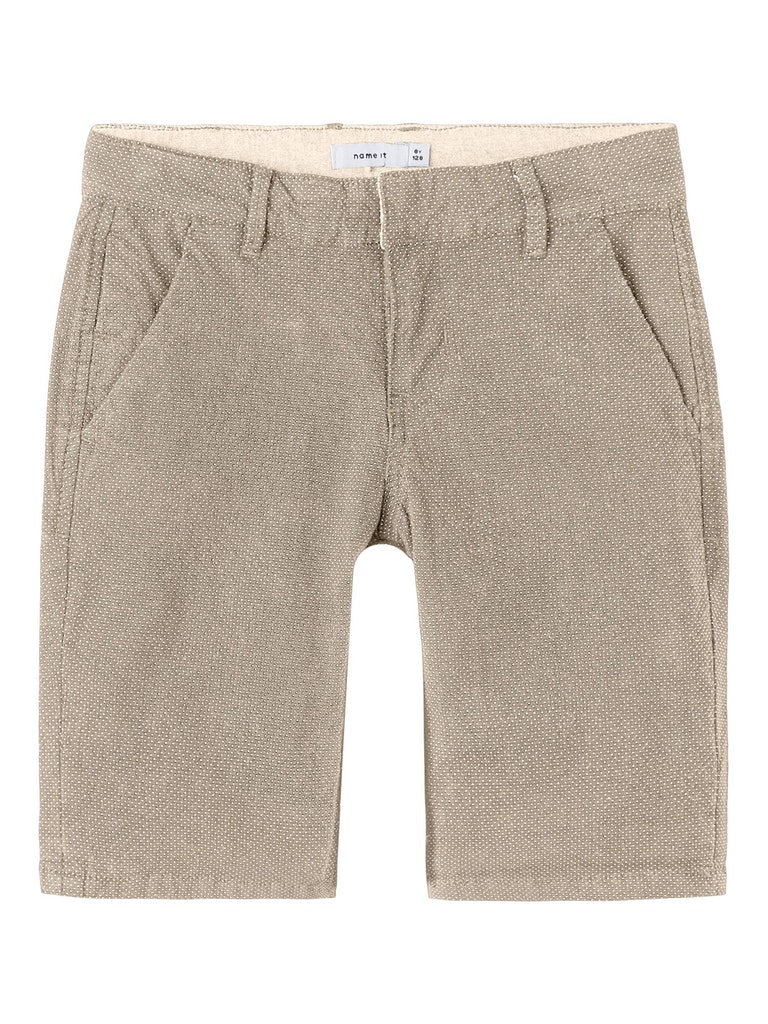 Name It Shorts Ryan Twill Long Humus