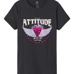 Name It Bluse T-shirt SS Daria Black