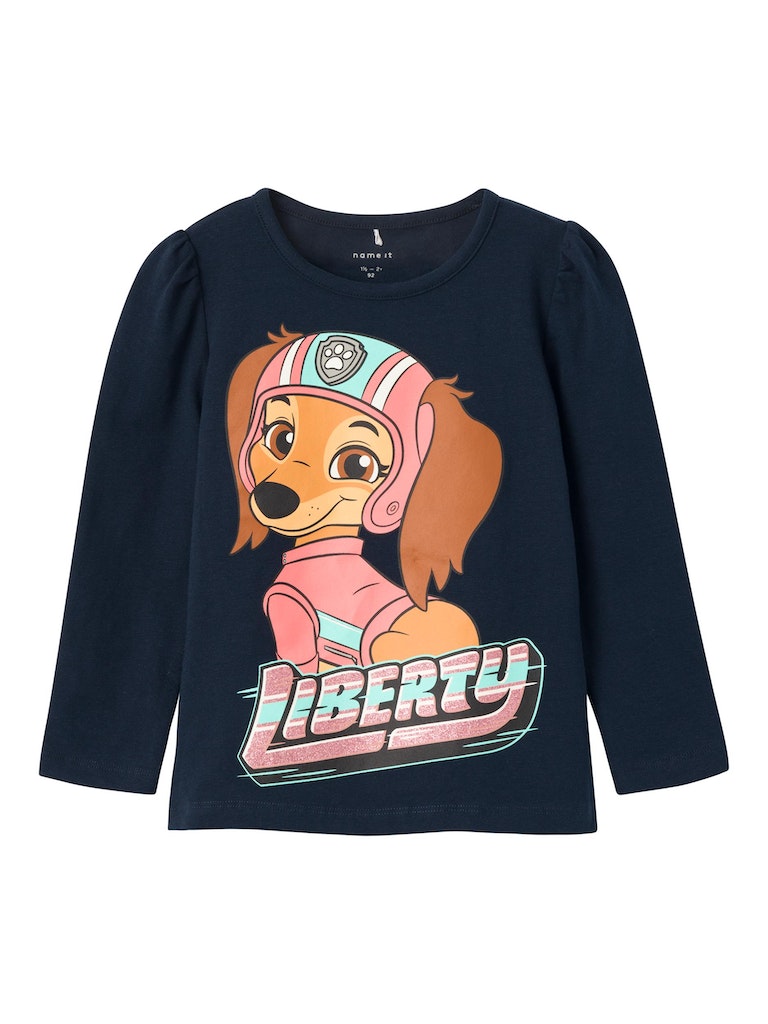 Name It Bluse LS Judit Paw Patrol Dark Sapphire