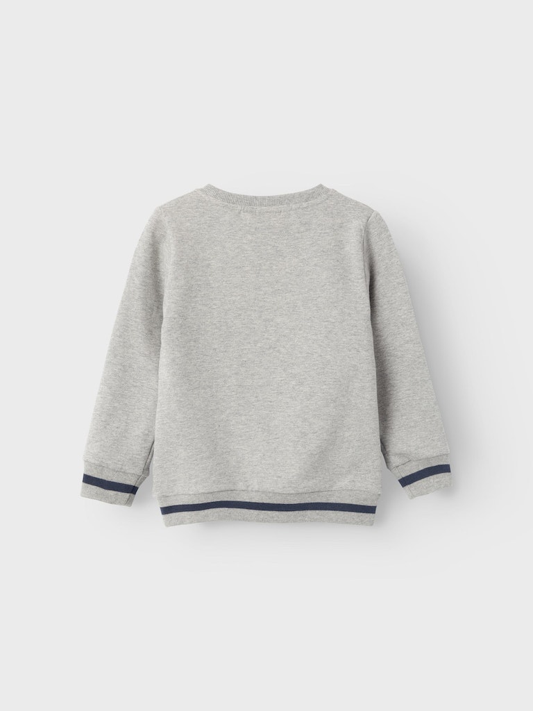 Name It Sweatshirt LS Detled Spidey Grey Melange - Billede 3