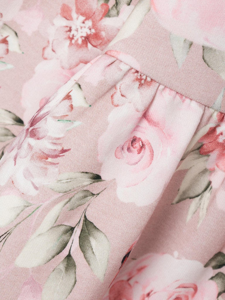 Name It Kjole LS Tonia Sweat Sepia Rose - Billede 3