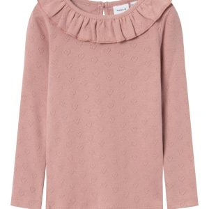 Name It Bluse LS Tyane Ash Rose