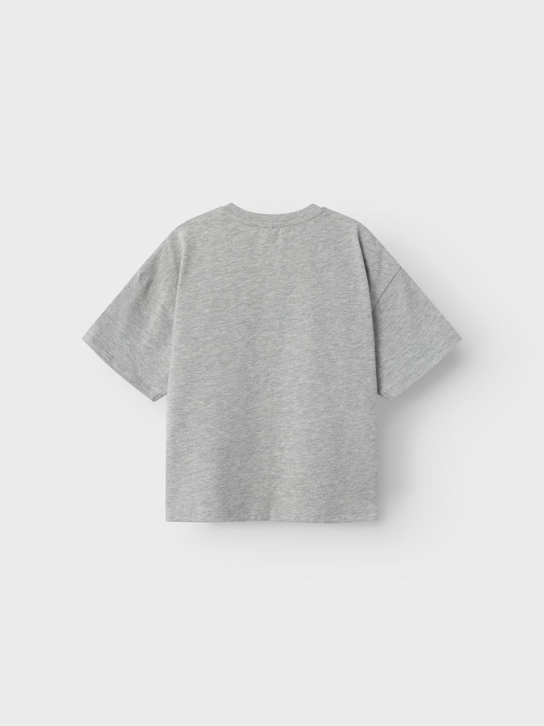 Name It T-shirt SS Jabb Justin Bieber Grey Melange - Billede 2