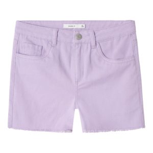 Name It Shorts Rose Mom Twill Lilac Breeze