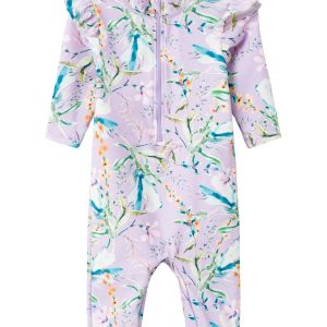 Name It Svømmedragt Zila 3/4 UV Swimsuit Orchid Petal