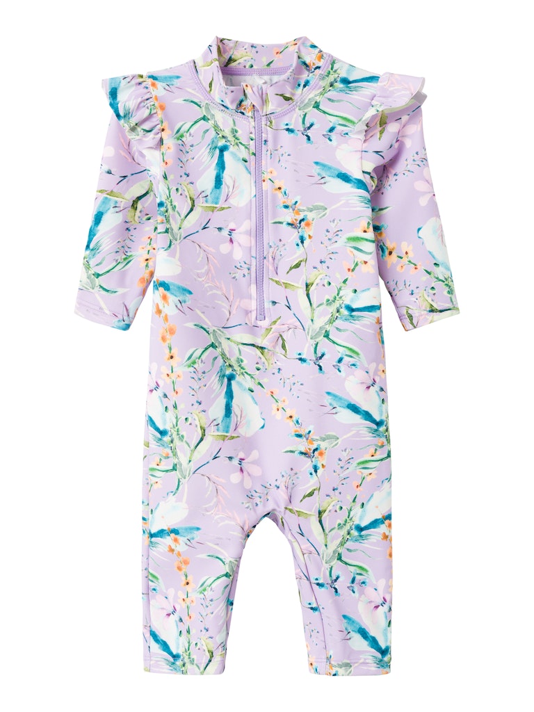 Name It Svømmedragt Zila 3/4 UV Swimsuit Orchid Petal