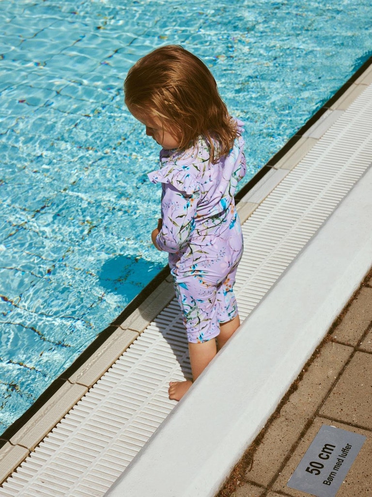 Name It Svømmedragt Zila 3/4 UV Swimsuit Orchid Petal - Billede 5