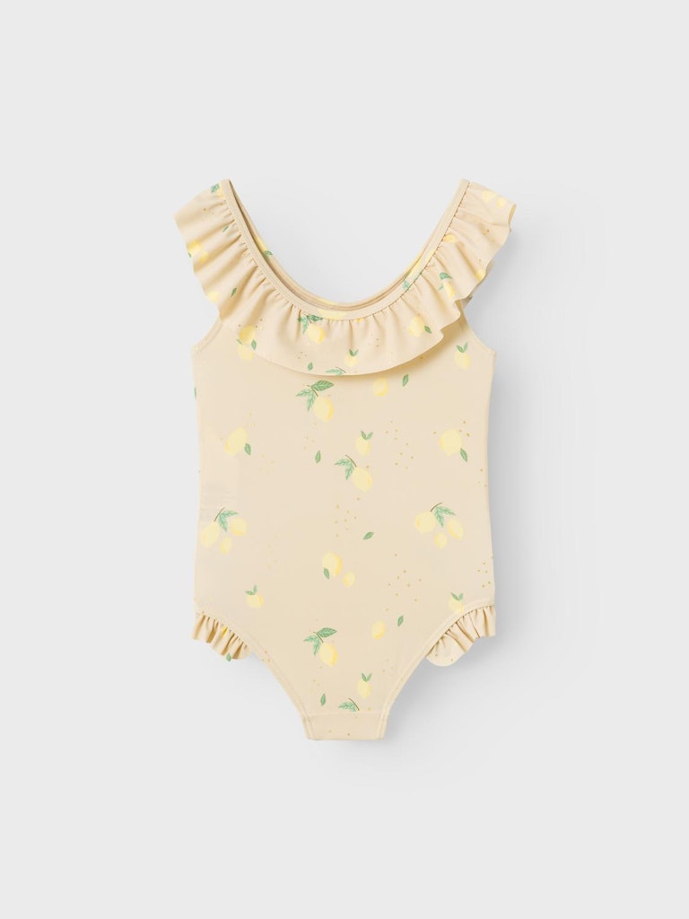 Name It Badedragt Zalou Swimsuit Oatmeal - Billede 2