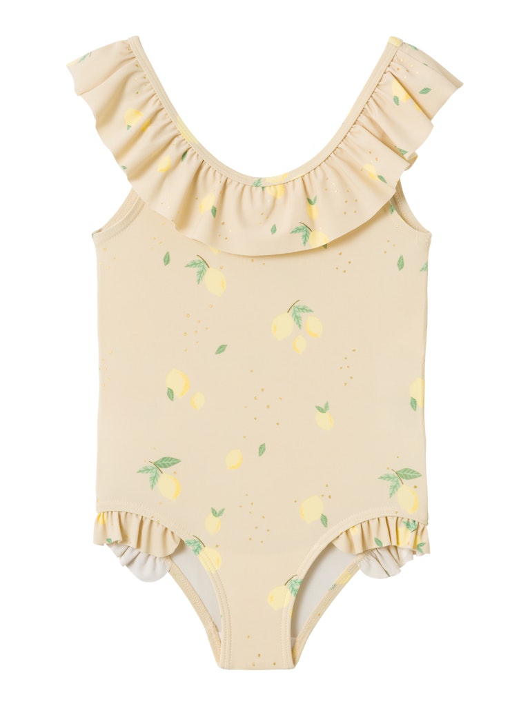 Name It Badedragt Zalou Swimsuit Oatmeal