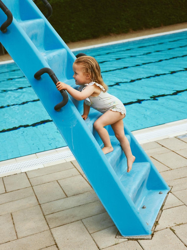 Name It Badedragt Zalou Swimsuit Oatmeal - Billede 4