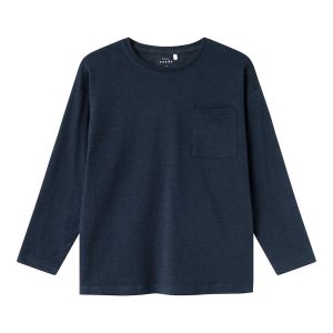 Name It Bluse LS Vebbe Dark Sapphire