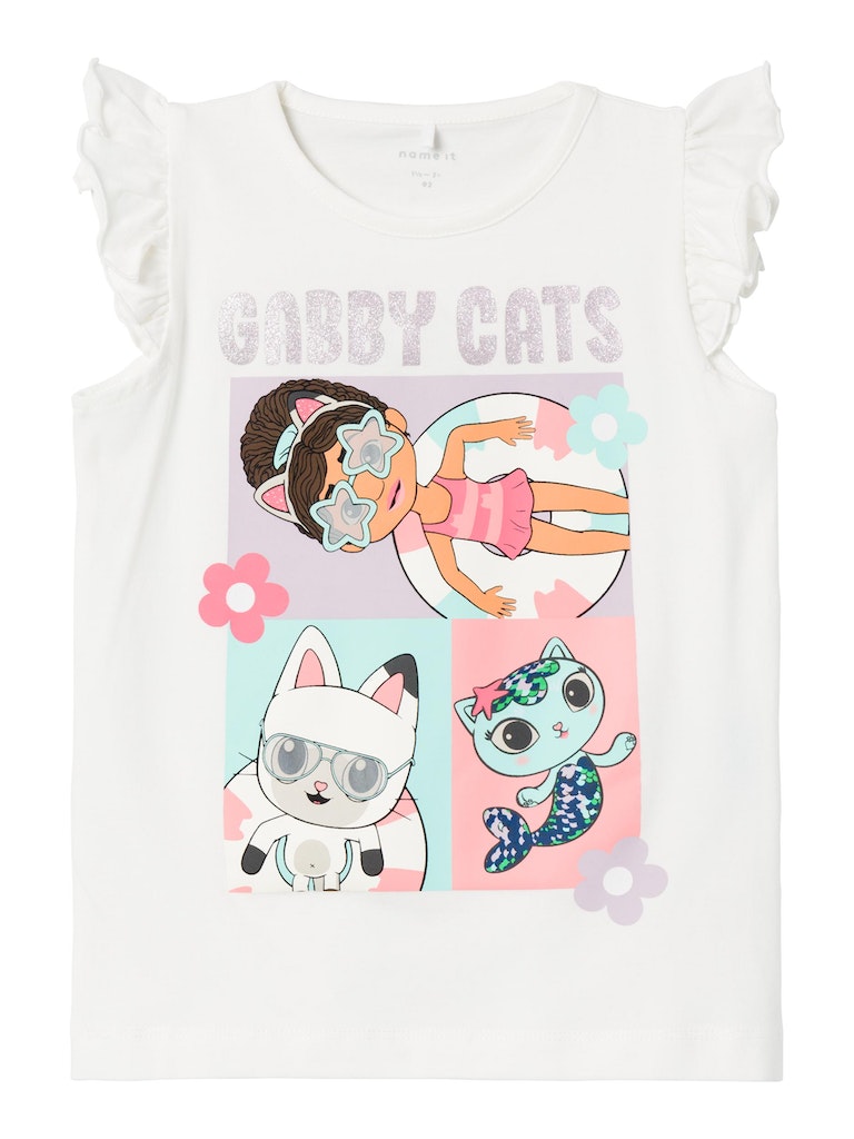 Name It T-shirt Memi Gabby Jet Stream
