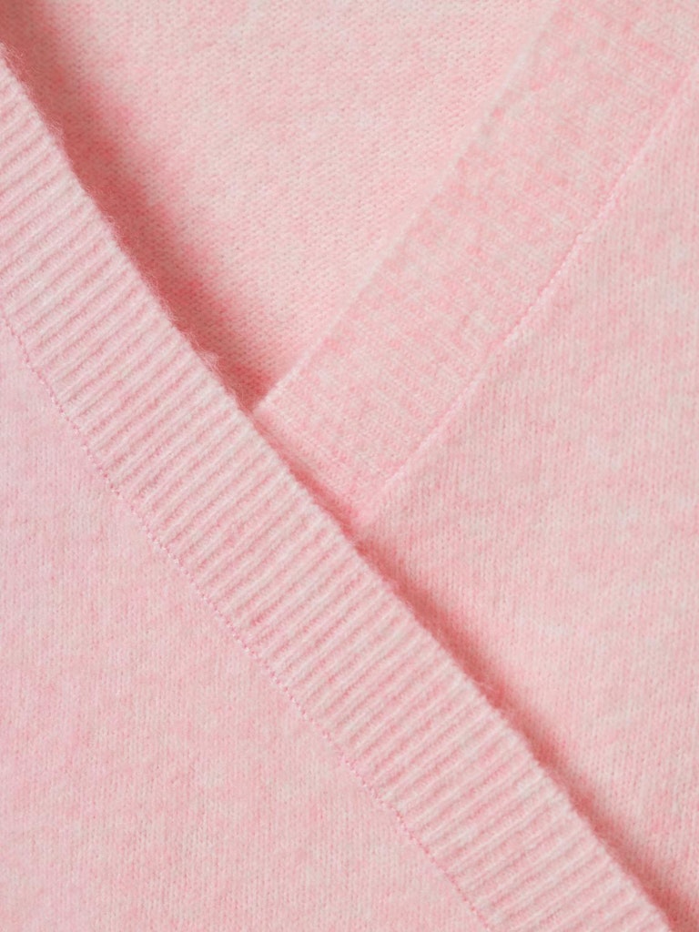 Name It Cardigan LS Strik Fallet Short Wrap Parfait Pink - Billede 3