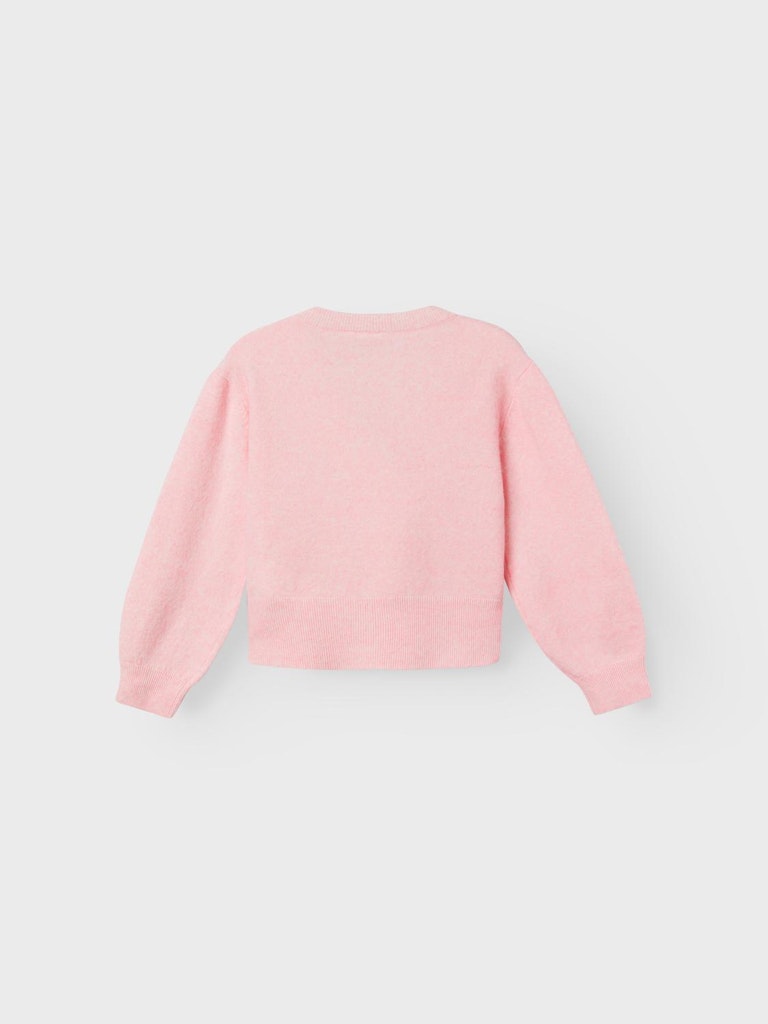 Name It Cardigan LS Strik Fallet Short Wrap Parfait Pink - Billede 2