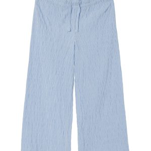 Name It bukser Dustripes Wide Chambray Blue