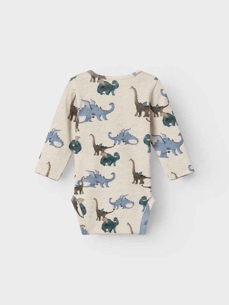 Name It Body LS Dragon Peyote Melange - Billede 3