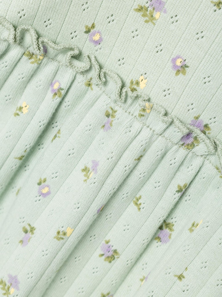 Name It Kjole LS Danina Silt Green - Billede 3