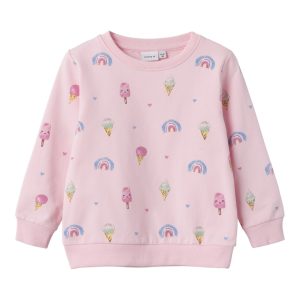 Name It Sweatshirt LS Fransia Light Parfait Pink