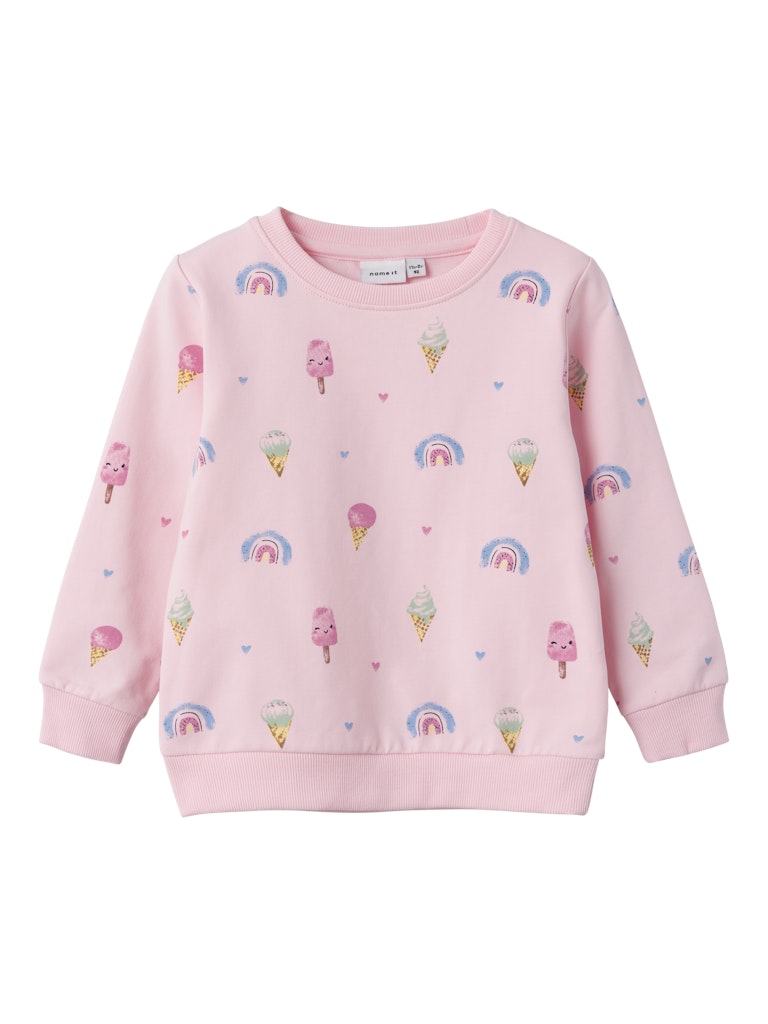 Name It Sweatshirt LS Fransia Light Parfait Pink