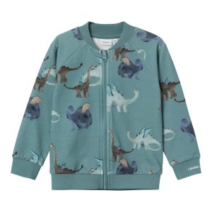 Name It Cardigan LS Sweat Dragon Mineral Blue
