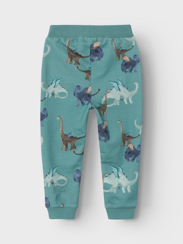 Name It Bukser Sweatpants Dragon Mineral Blue - Billede 2
