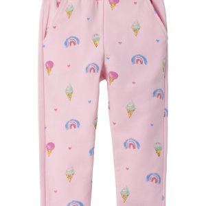 Name It Bukser Sweatpants Fransia Light Parfait Pink