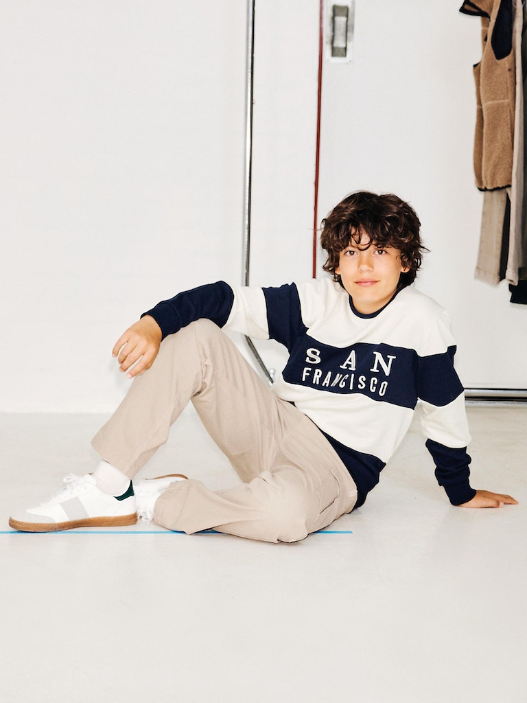 Name It Sweatshirt LS Fungi Dark Sapphire - Billede 4