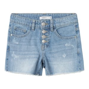 Name It Denim Shorts Bella Baggy Medium Blue Denim