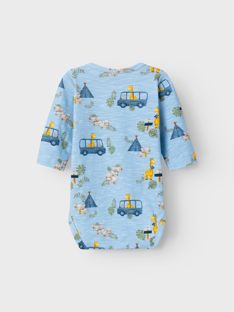 Name It Body LS Hobin Chambray Blue - Billede 2