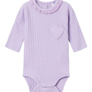 Name It Body LS Jilise Purple Rose