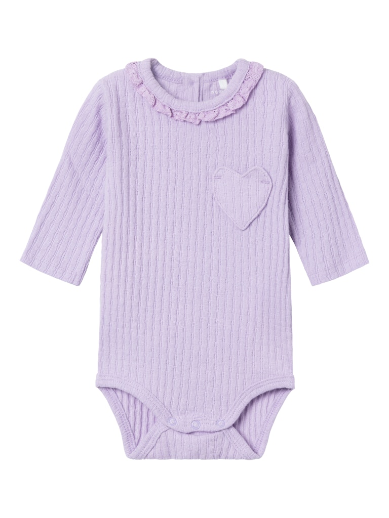Name It Body LS Jilise Purple Rose