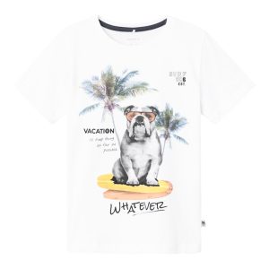 Name It T-shirt SS Hasimon Bright White