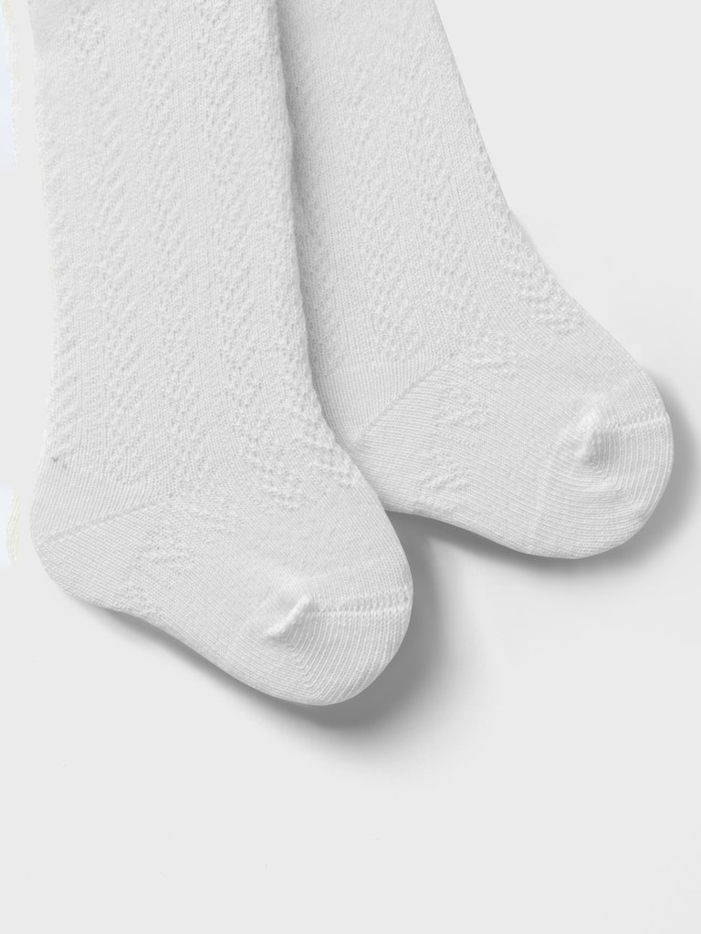 Name It Strømpebukser Ditte Bright White - Billede 3