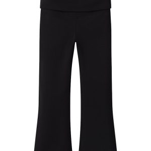 Name It Bukser Helena Fold Down Bootcut Black