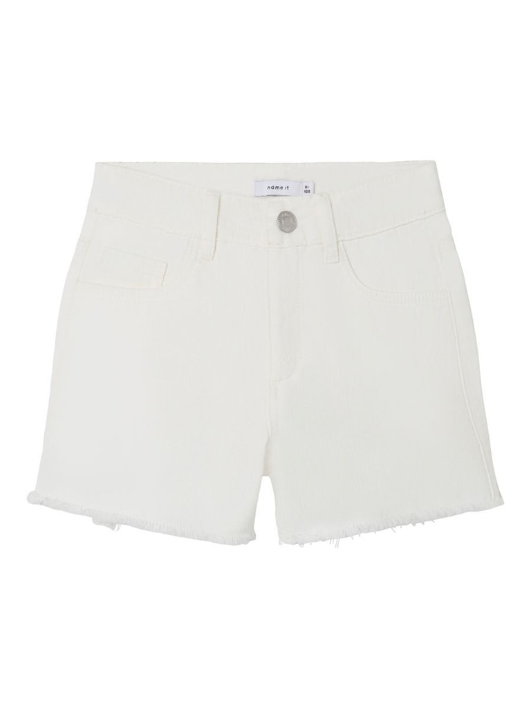 Name It Shorts Rose Mom Twill Bright White