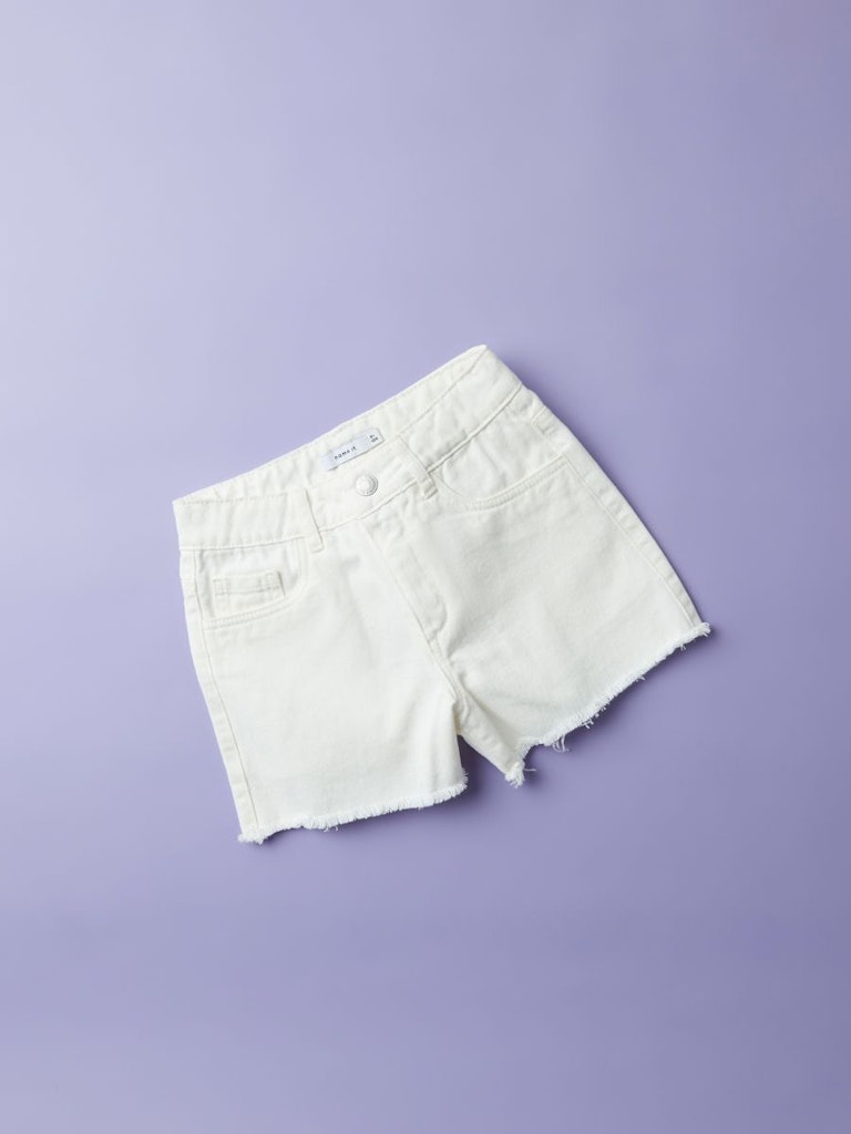Name It Shorts Rose Mom Twill Bright White - Billede 4