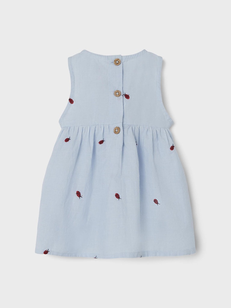 Name It Kjole SL Ferilla Spencer Chambray Blue - Billede 2