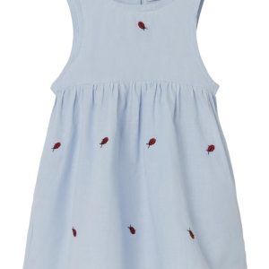 Name It Kjole SL Ferilla Spencer Chambray Blue