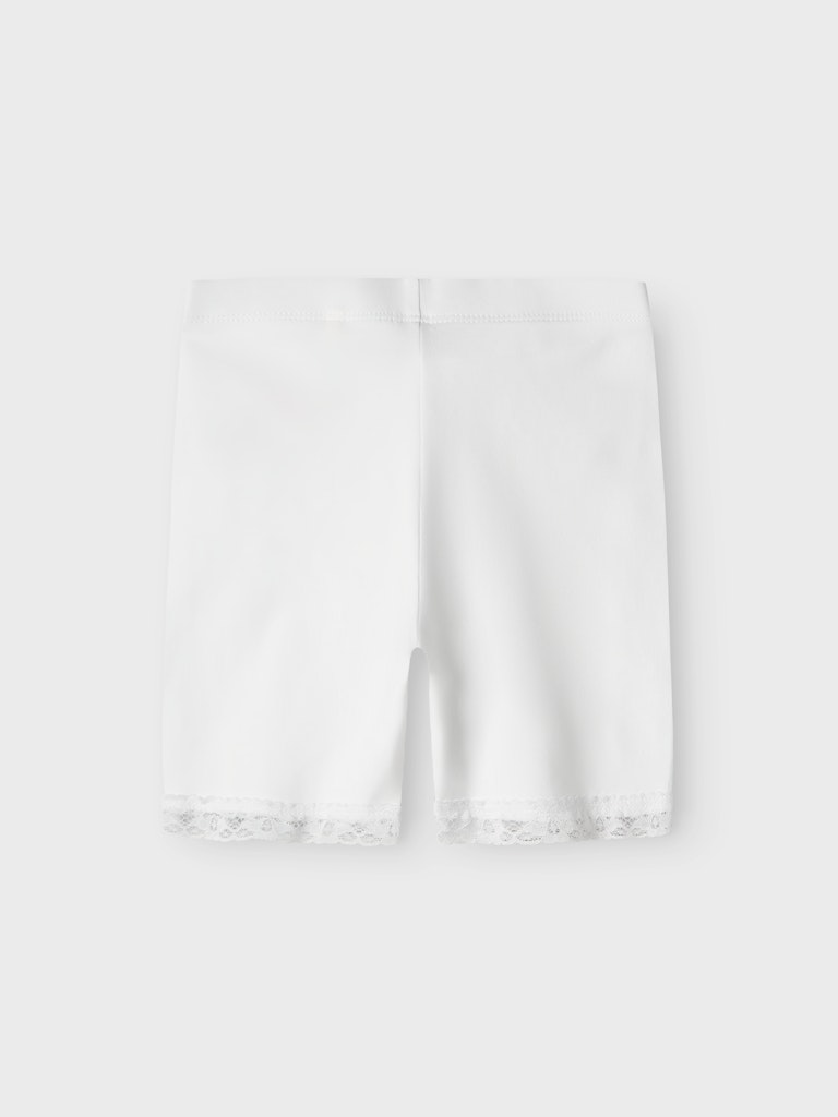 Name It Cykelshorts Kids Vista Short Leggins Bright White - Billede 2