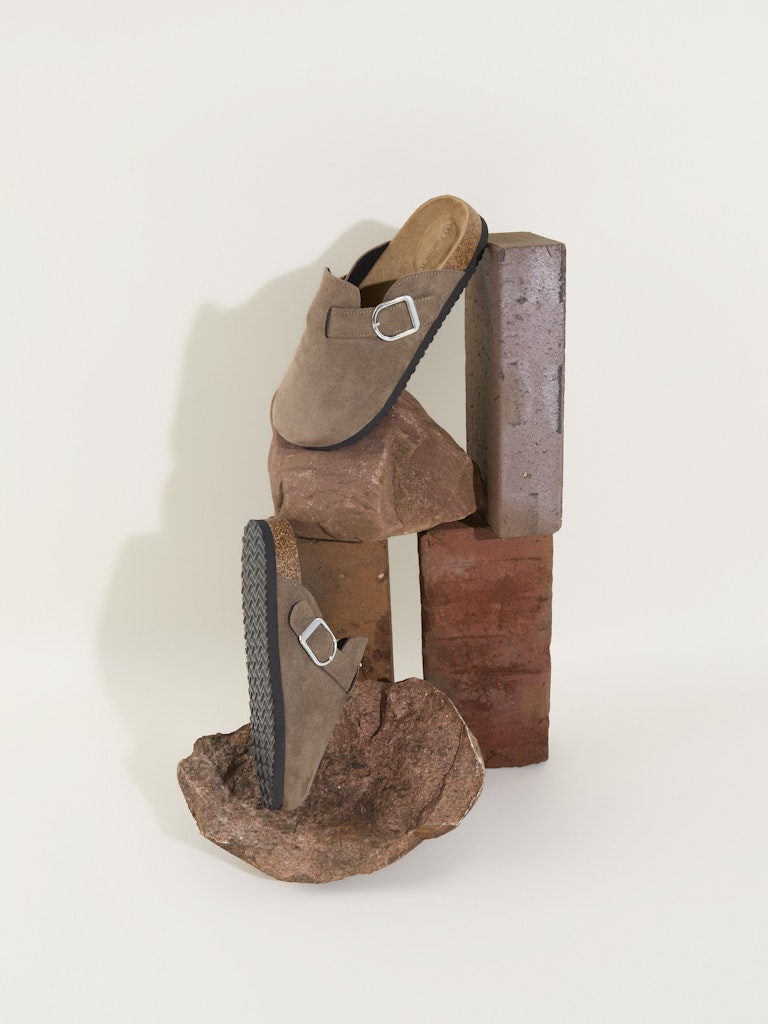 Name It Sandal Avery Mules Taupe Gray - Billede 4