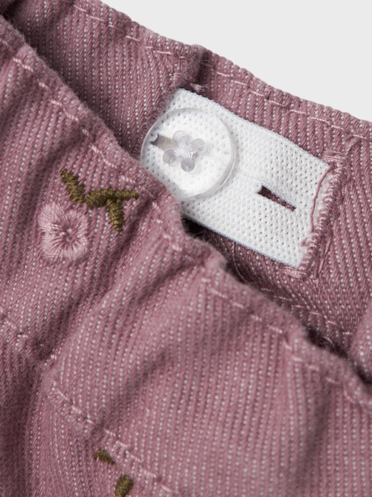 Name It Jeans Baby Rose Loose Twill Elderberry - Billede 3