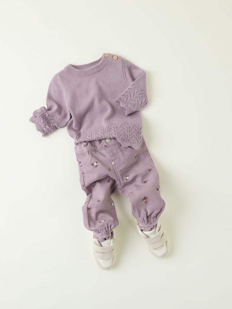 Name It Jeans Baby Rose Loose Twill Elderberry - Billede 4