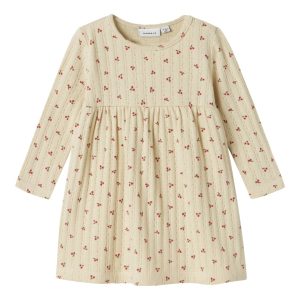 Name It Kjole Baby LS Bilia Summer Sand