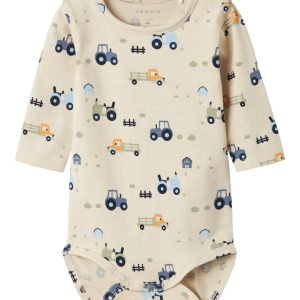 Name It Body LS Bassen Summer Sand