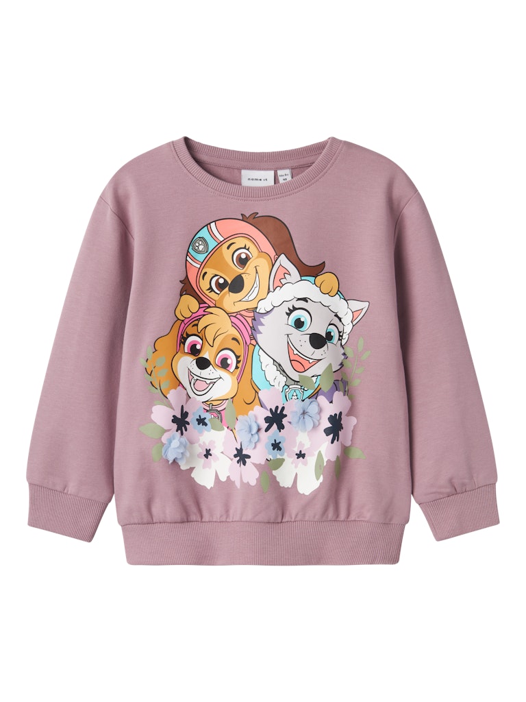 Name It Sweatshirt LS Mini Jura Paw Patrol Elderberry