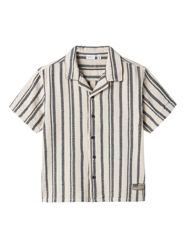 Name It Skjorte SS Kids Foko Navy Blazer