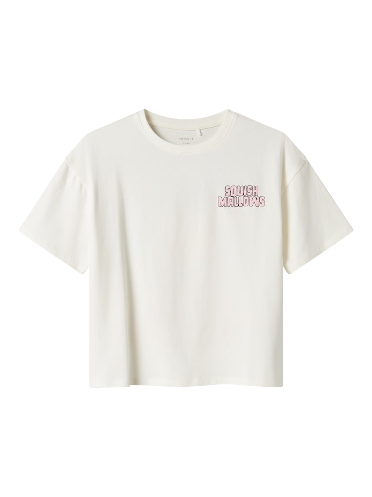 Name It T-shirt SS Kids Muba Squish Mallows Cloud Dancer